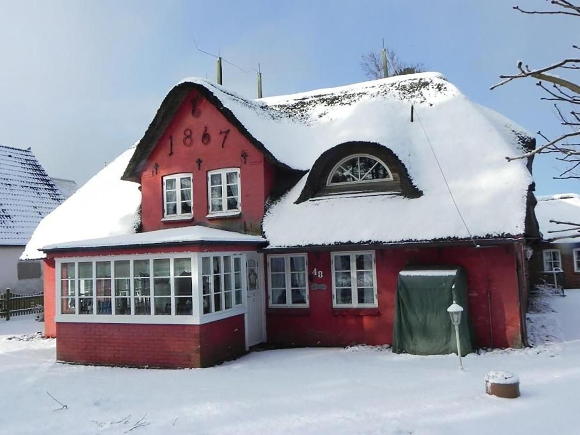 Hues Sanskiin Ferienwohnung *Driiwholt* Suddorf Buitenkant foto
